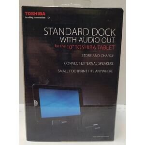 Toshiba Standard Dock with Audio Out for 10" Toshiba Tablet Cradle PA3956U-1PRP